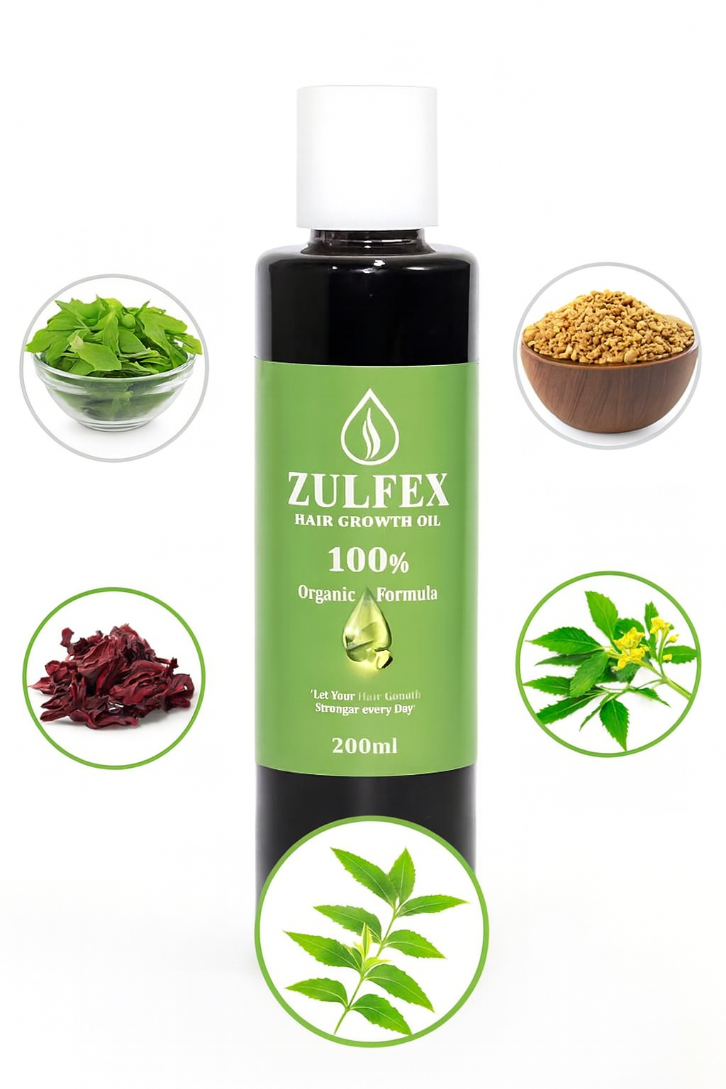 Zulfex Herbal Hair Growth Oil